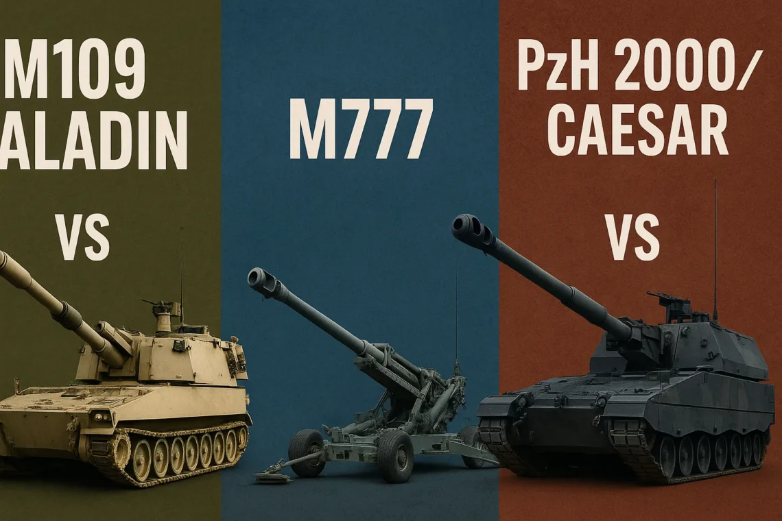 Mobile Artillery Showdown: M109 Paladin, M777, and the Rise of Modern Automated Howitzers