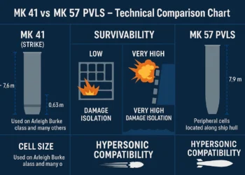 Mk 41 and Mk 57 PVLS: The Evolution of Naval VLS Systems and Hypersonic Missile Integration