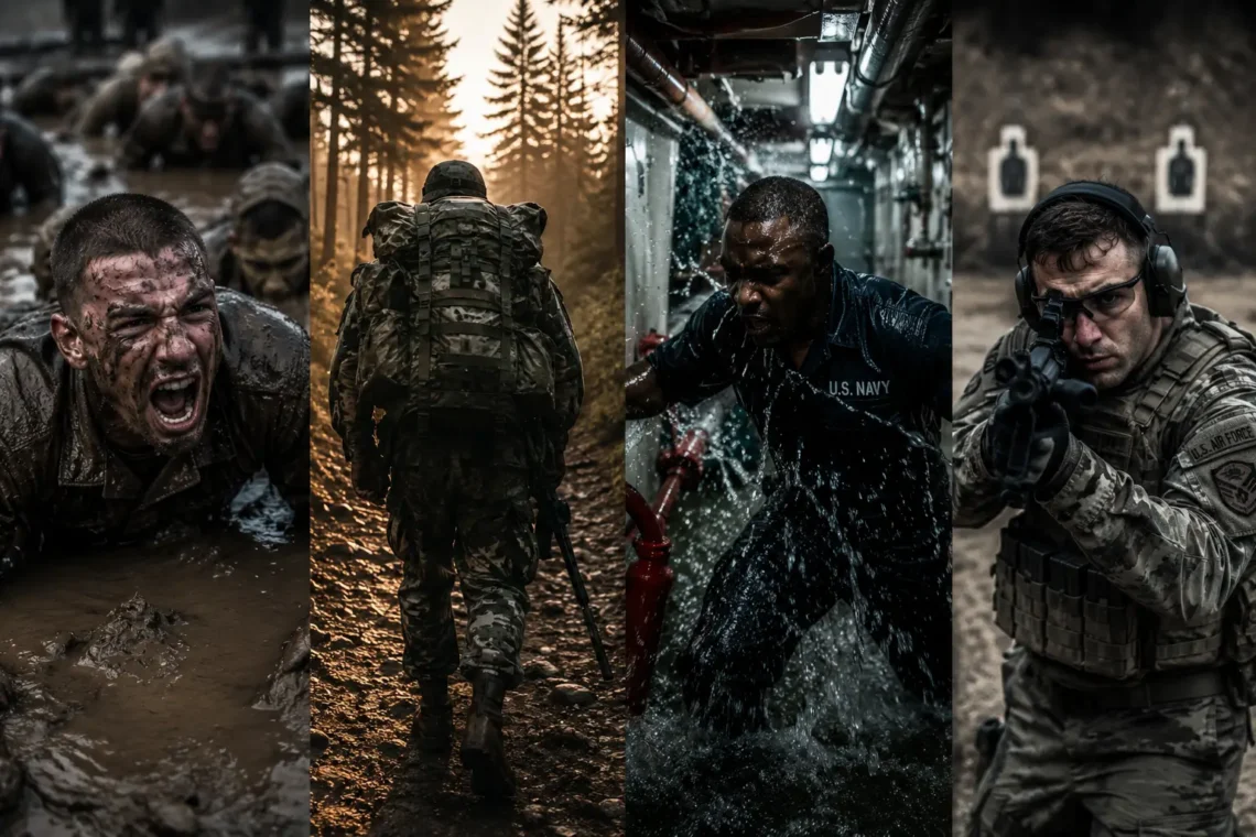Which Military Boot Camp is the Hardest? All 6 US Branches Ranked